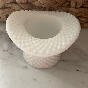 Vintage Westmoreland MilkGlass Hobnail TopHat Toothpick Holder
